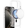 Glossy Magsafe Átlátszó tok iPhone 16 Pro Max fekete tok - 1. kép