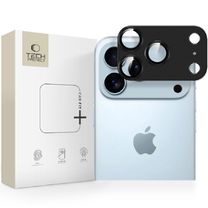 iPhone 17 Pro Tech-protect Camfull Fit+ kameravédő fekete üvegfólia