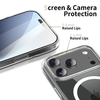 iPhone 17 Pro Tech-protect Flexair Hybrid Magsafe tok Átlátszó - 1. kép