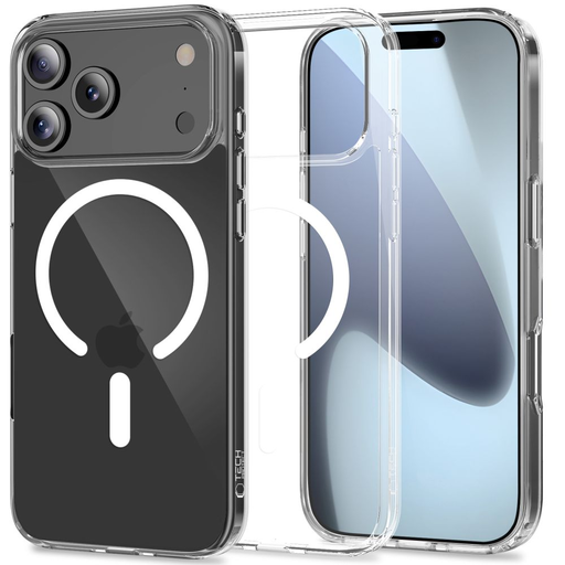 iPhone 17 Pro Tech-protect Flexair Hybrid Magsafe tok Átlátszó iPhone 17 Pro Tech-protect Flexair Hybrid Magsafe tok Átlátszó