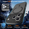 iPhone 17 Pro Max Tech-Protect BasicMag Magsafe tok Matt Fekete - 4. kép
