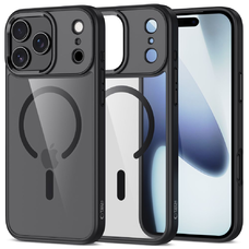 iPhone 17 Pro Max Tech-protect Magmat Magsafe fekete/átlátszó tok