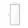 Xiaomi Poco M7 Tech-protect Glass Fit+ 2-pack fekete üvegfólia - 0. kép