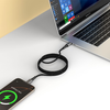 Tech-protect Ultraboost Dna Magtwist Type-C kábel Pd 100w / 5a 100cm Vas Szürke - 4. kép