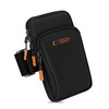 Tech-Protect M7 Univerzális Sport Karszalag Fekete/narancs - 2. kép