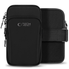 Tech-Protect M7 Univerzális Sport kartáska Fekete/fekete