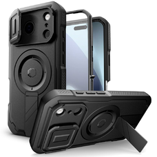 iPhone 17 Pro Max Tech-protect Kevlar Magsafe čierne puzdro