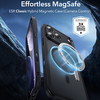 iPhone 17 Pro Max ESR - Classic Hybrid HaloLock - Matt Fekete tok - 1. kép