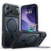 iPhone 17 Pro Fekete Frosted ESR Classic Hybrid HaloLock Kickstand tok - 0. kép