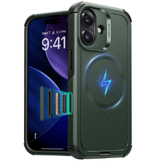 iPhone 17 Zöld ESR Cyber Halolock tok
