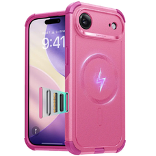 iPhone 17 Air ESR - Cyber Halolock - Pink tok