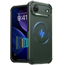 iPhone 17 Air Zöld ESR - Cyber Halolock tok