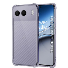 OnePlus Nord 4 Smoke Black Techsuit Shockproof Clear Silicone tok