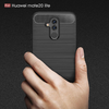 Huawei Mate 20 lite Fekete Techsuit Carbon Silicone tok - 0. kép