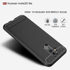 Huawei Mate 20 lite Fekete Techsuit Carbon Silicone tok - 2. kép