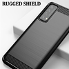 Huawei P Smart 2021 Fekete Techsuit - Carbon Silicone tok - 4. kép