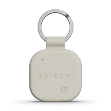 Satechi Vegan-leather Findall Keychain - Sand