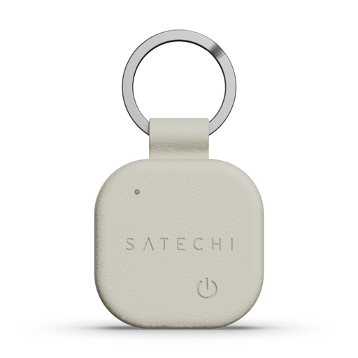 Satechi Vegan-leather Findall Keychain - Sand