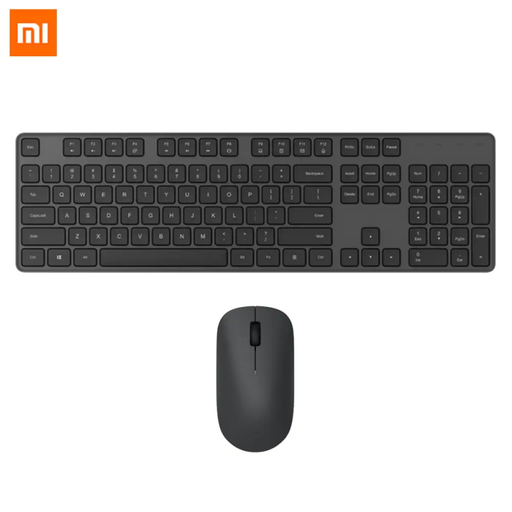 Vezeték nélküli billentyűzet és egér szett Xiaomi, Fekete BHR6100GL