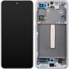 LCD kijelzőmodul Samsung Galaxy S21 FE 5G G990 készülékhez, Fehér