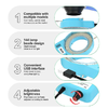 Mikroszkóp USB LED Világítás Relife RL-033M, Kék - 0. kép