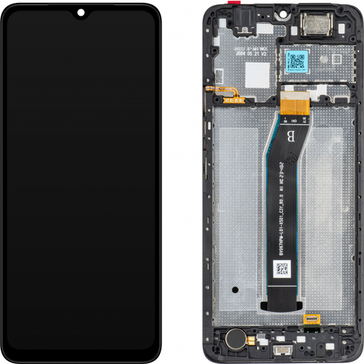 LCD Kijelzőmodul MP Xiaomi Redmi A3-hoz, Utángyártott, Fekete, kijelzőmodul