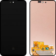 LCD kijelző modul Samsung Galaxy A54 A546, keret nélkül, fekete