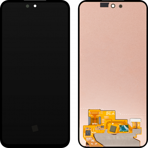LCD kijelző modul Samsung Galaxy A54 A546, keret nélkül, fekete
