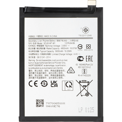 Akkumulátor EB-BA226ABY Samsung Galaxy A22 5G A226 készülékhez, utángyártott