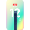 LCD kijelző modul ZY Apple iPhone 12 Pro Max, In-Cell IC verzió, Fekete - 2. kép