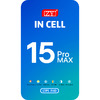 LCD kijelzőmodul ZY Apple iPhone 15 Pro Max készülékhez, In-Cell IC verzió, fekete - 2. kép