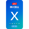 LCD kijelzőmodul ZY Apple iPhone X-hez, In-Cell verzió, fekete - 0. kép