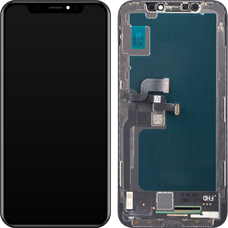 LCD kijelzőmodul ZY Apple iPhone X-hez, In-Cell verzió, fekete