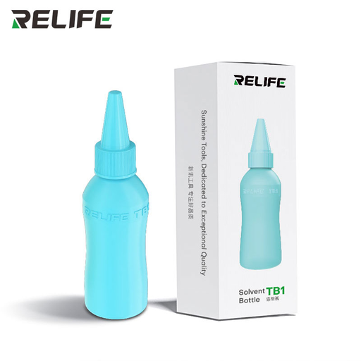 Relife TB1 oldószeres flakon, kék