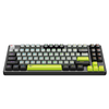 Gaming Keyboard (KB904L) Havit - Videojáték-billentyűzet USB, RGB világítással, 85 billentyű, gyors aktiválás, 1,8 m, 5V, 8kHz - Fekete / Zöld - 0. kép