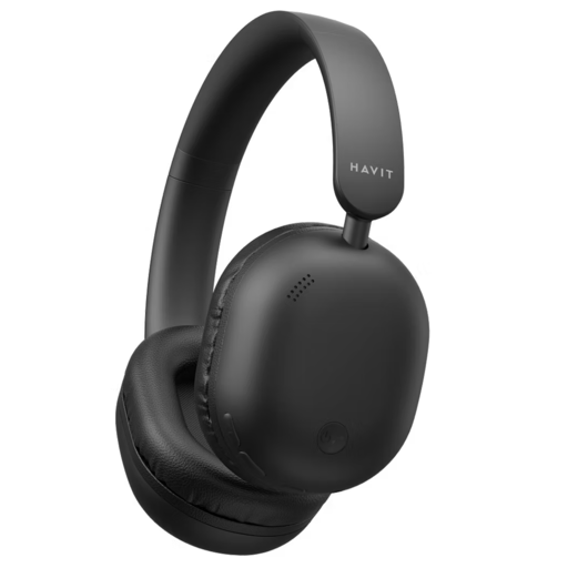 Havit Vezeték nélküli Fejhallgató (H602BT) - On-ear, Bluetooth V5.4, 300mAh, Type-C - Fekete