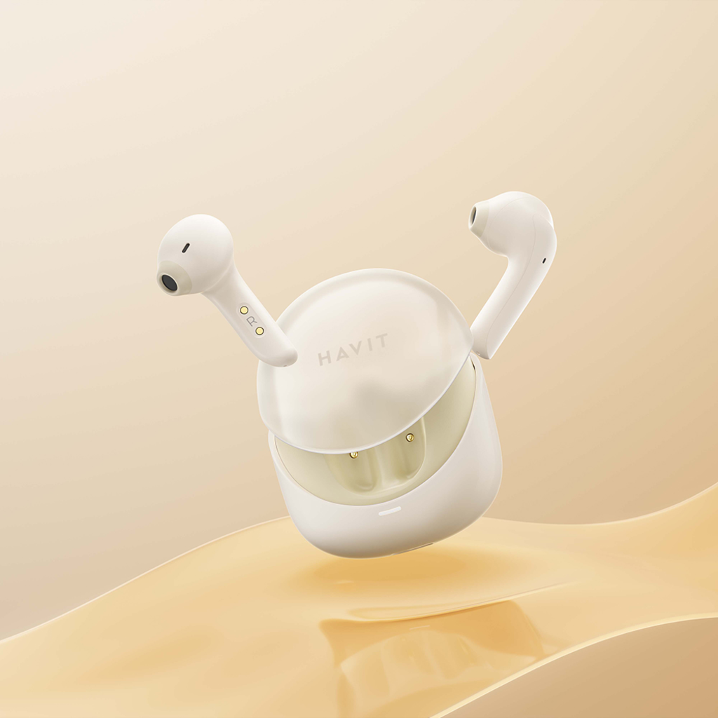 Havit Wireless Earbuds Modern Buds (TW947) - Játékhoz, mikrofonnal, Bluetooth 5.3, TWS, ENC, USB-C, 400mAh - Fekete - 7