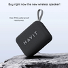 Vezeték nélküli hangszóró Havit SK874BT - Type-C, Bluetooth 5.4, TWS, TF, FM, USB, kihangosító, IPX5, 1200mAh - Fekete - 4. kép