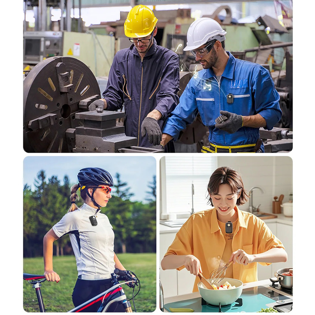 Havit - Vezeték nélküli hangszóró (SK868BT) - Bluetooth V5.4, 5W, 600mAh, IP67, TWS, zseblámpa, kihangosított hívások, Type-C - Fekete - 5