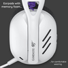 Fuxi-H3 Játékkonzol fejhallgató Havit - Vezeték nélküli, mikrofonnal, alacsony késleltetéssel, 40 mm-es hangszóróval, 600mAh, Type-C/Jack - Szürke - 0. kép