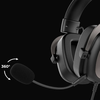 Gaming fejhallgató Havit H2002d - Levehető mikrofon, 53mm hangszóró, kompatibilis PS4/XBOX-szal, 3.5mm jack, 2m - Piros - 4. kép