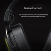 Havit - Gaming Fejhallgató (H2002P) - RGB-vel, Mikrofonnal, 53 mm-es Hangszóróval, 2 m Kábel - Fekete - 2. kép