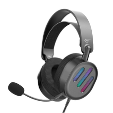 Gaming Headphones Black Havit (H2038U) - mikrofonnal, 50mm-es hangszóró, USB, 2m