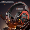 Gaming Havit H2002E Pro fejhallgató - Levehető mikrofon, 60mm hangszóró, PS4/PS5/XBOX kompatibilis, Jack 3.5mm, 2m - Fekete - 0. kép