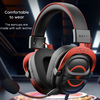 Gaming Havit H2002E Pro fejhallgató - Levehető mikrofon, 60mm hangszóró, PS4/PS5/XBOX kompatibilis, Jack 3.5mm, 2m - Fekete - 1. kép