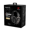 Gaming Havit H2002E Pro fejhallgató - Levehető mikrofon, 60mm hangszóró, PS4/PS5/XBOX kompatibilis, Jack 3.5mm, 2m - Fekete - 4. kép