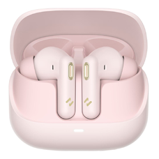 Havit - Vezeték nélküli fülhallgató (TW906 Pro) - Bluetooth 5.3, mikrofonnal, TWS, ANC, Type-C, 300mAh - Rózsaszín