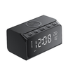 Havit - 6in1 Vezeték nélküli töltő (W3041) - Óra/Ébresztőnaptár/Bluetooth hangszóró/Hőmérséklet funkciókkal - Fekete - 1. kép