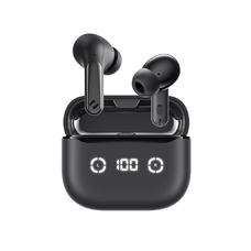 Havit Wireless Fülhallgató (TW984) - Bluetooth 5.4, ANC, Digitális Kijelző, Valódi Vezeték Nélküli, Type-C, 420mAh, Havit Life App - Fekete