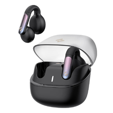 Havit - Vezeték nélküli fülhallgató (TW980) - Sporthoz, Nyitott fül akasztó, Mikrofonnal, Bluetooth 5.3, TWS, USB-C, 400mAh - Fekete